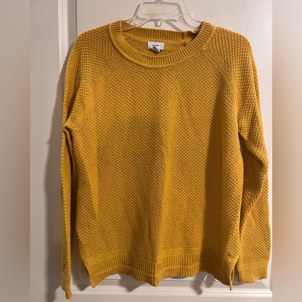 Yellow Knit Sweater